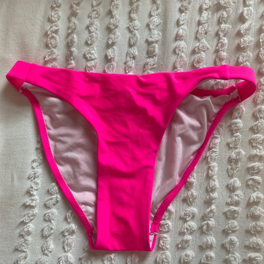 Shein hot pink bikini bottom